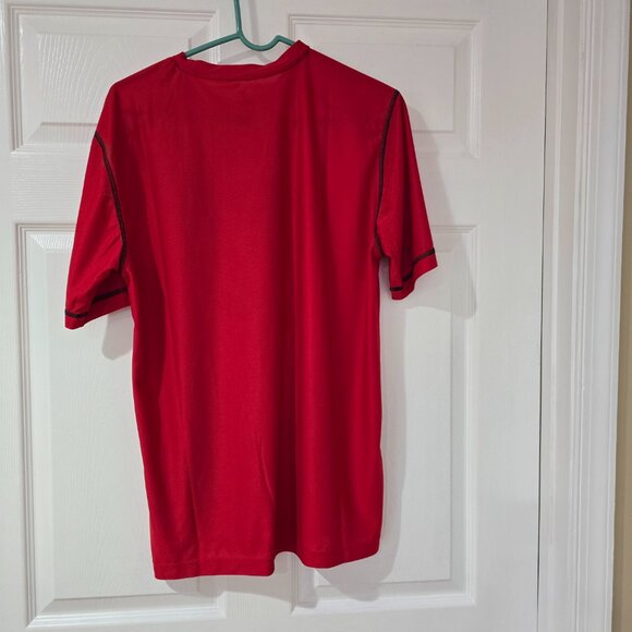 Washington Senators Men's Stitches Short Sleeve T-Shirt Polyester Red Sz Med NWT - Picture 5 of 6